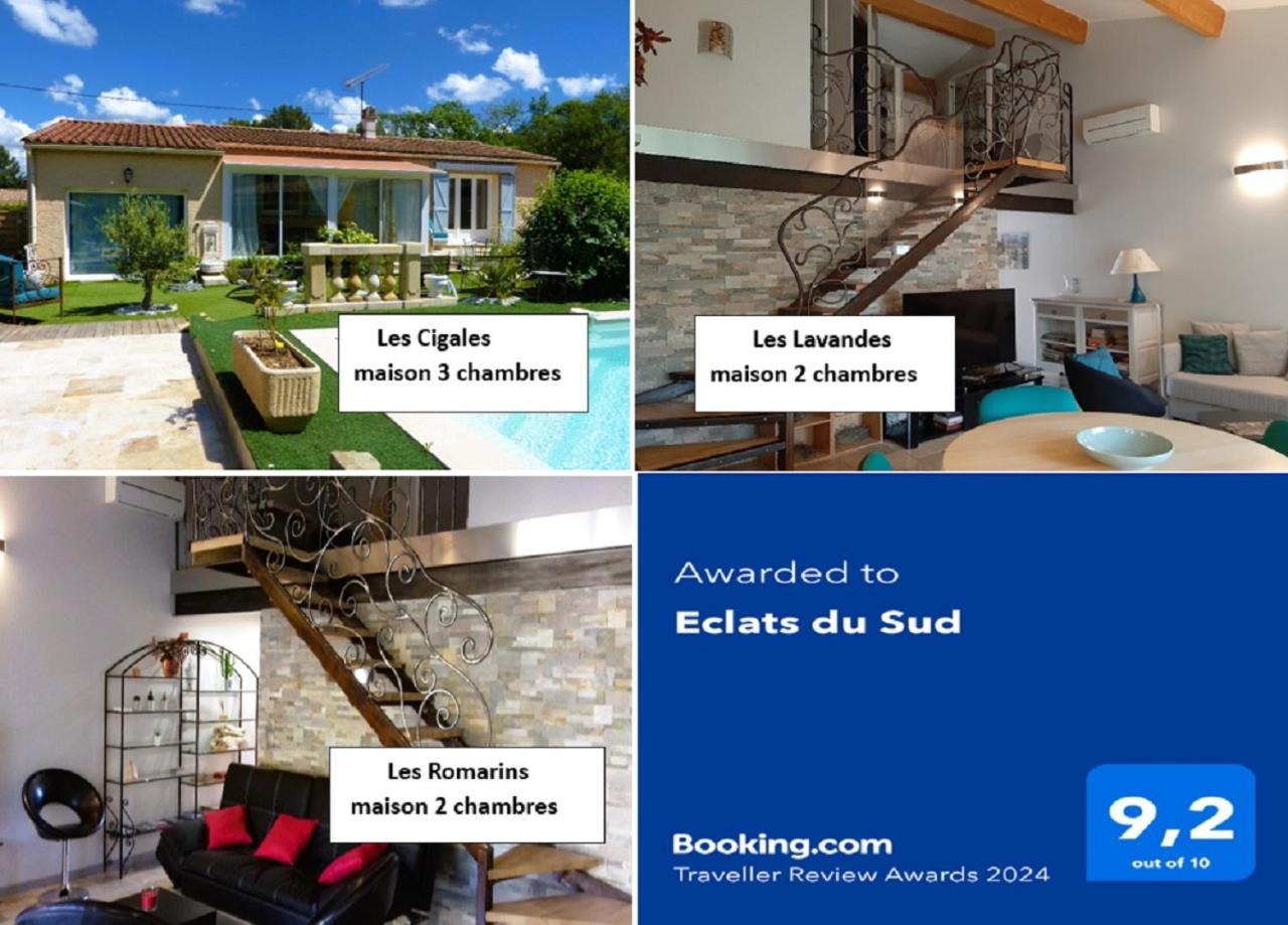 Eclats Du Sud Hebergements "Les Lavandes" Ou "Les Romarins" Meubles De Tourisme Classes 3 Etoiles Auriol Exterior foto